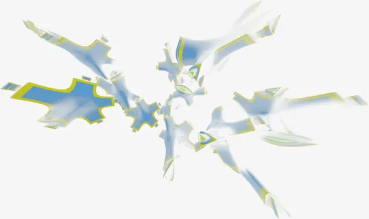 创意图片光影线免抠