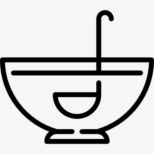 酒碗图标免抠