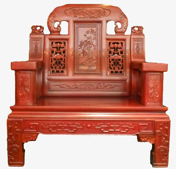 中式家具红木凳子免抠