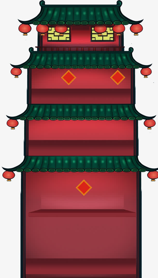 年货促销展示免抠