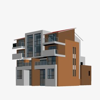 复式房子户型图免抠