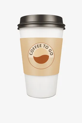 咖啡纸杯免抠图片免抠