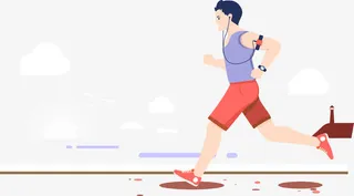 独自夜跑的男人免抠