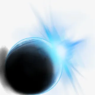 浩瀚星空月球背景