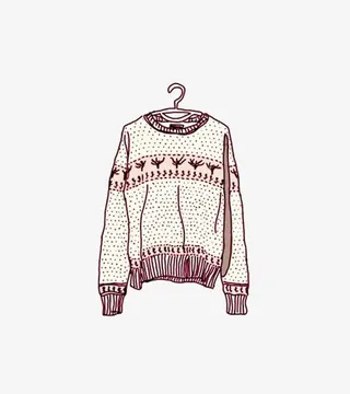 漂亮毛线衣免抠