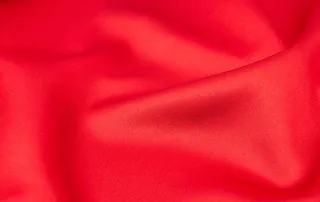 红色的丝绸免抠
