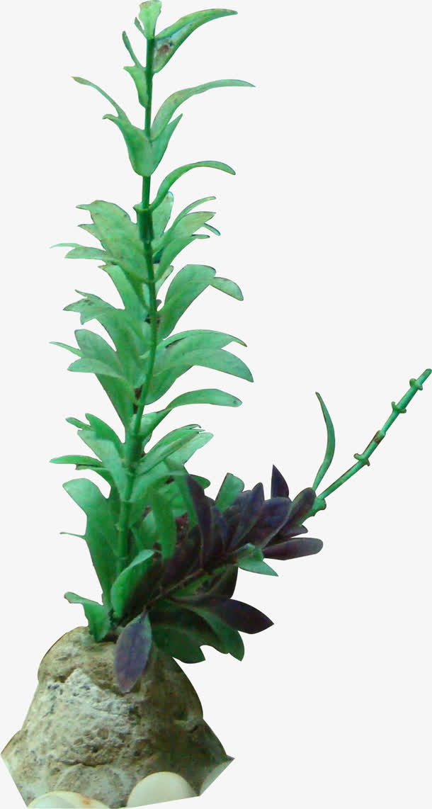绿色草地风景卡通免抠