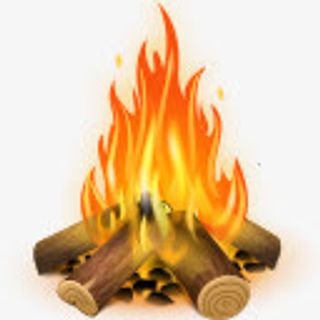 木材火堆免抠