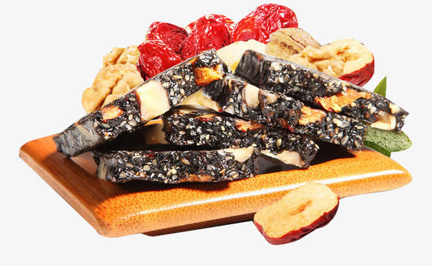 阿胶糕素材免抠