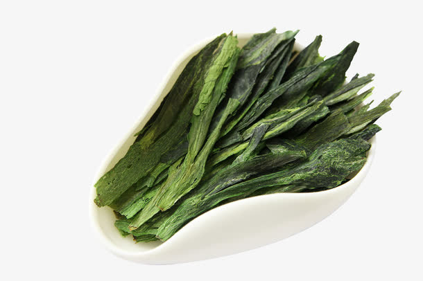 干的绿茶叶免抠