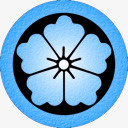 月饼花纹图案桌面图标免抠