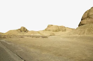 一望无垠风光旅游塞外免抠图免抠