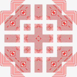 矢量彩色线条几何底纹装饰素材免抠