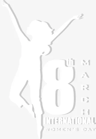 创意妇女节元素免抠