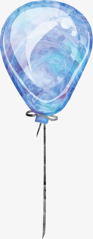 生日派对气球免抠