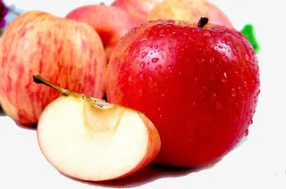 多个烟台红富士图片免抠