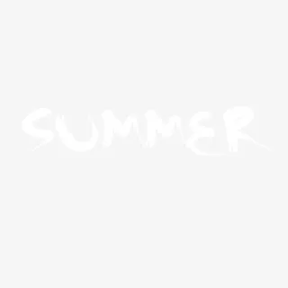 SUMMER英文字母艺术字免抠