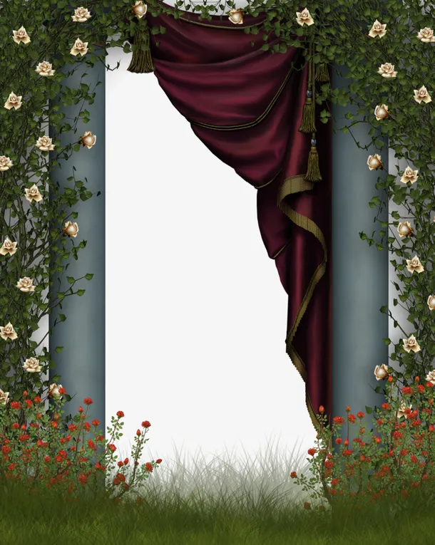 最美相框 02免抠