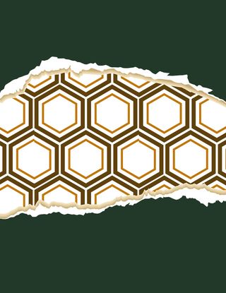 纸质封面传统复古纹理中间撕痕撕裂背景高清