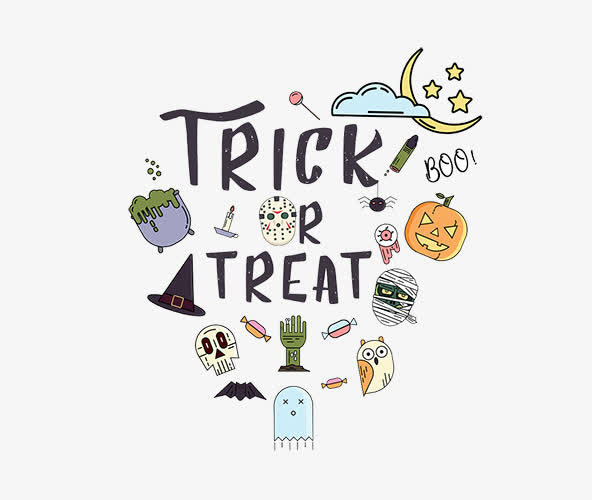 trick or treat免抠