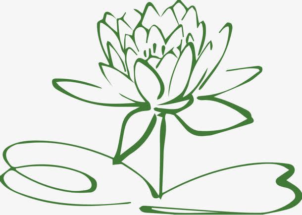 荷花免抠
