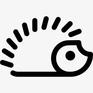 刺猬图标免抠