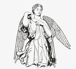 女神古希腊古罗马神话人物元素免抠