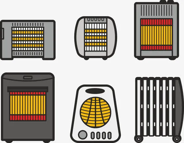 矢量加热器免抠