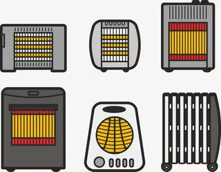 矢量加热器免抠
