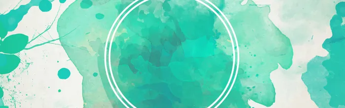 绿色水彩背景高清