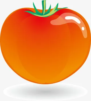 矢量卡通西红柿免抠