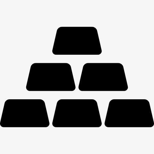 金元宝堆图标免抠