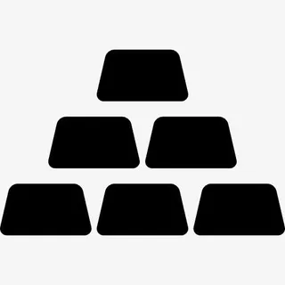 金元宝堆图标免抠