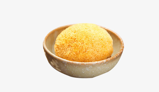 天然食用银耳素材免抠