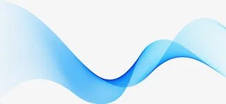 彩带渐变横版免抠