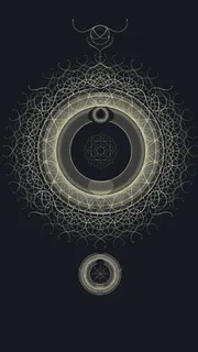 圆形渐变蓝色H5背景高清