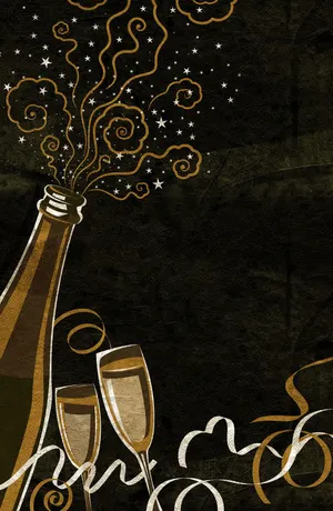 香槟美酒免抠