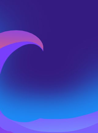 蓝色渐变扁平背景