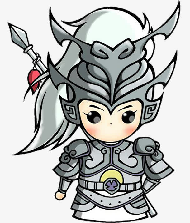 卡通矢量元帅免抠