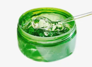 透明芦荟凝胶素材免抠