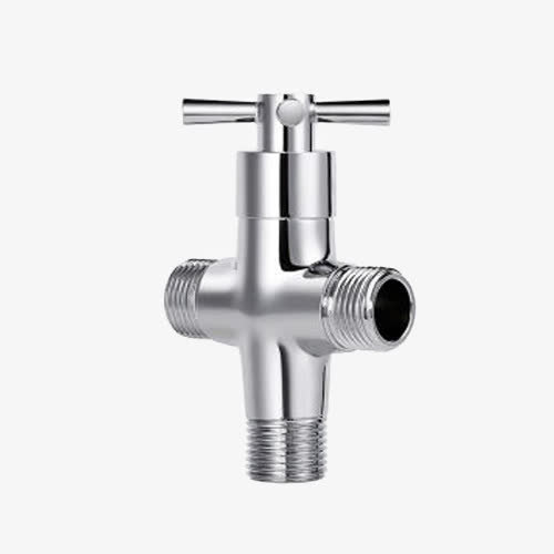 全铜阀芯加厚三通角阀免抠