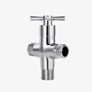 全铜阀芯加厚三通角阀免抠