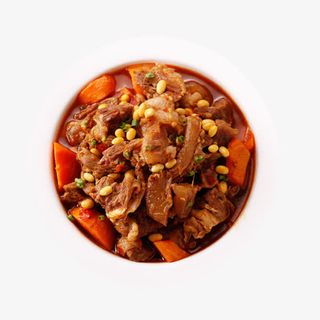 内蒙古牛肉牛杂筋头巴脑黄豆胡萝免抠