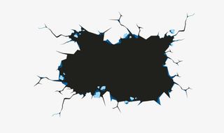 手绘逼真黑洞设计免抠