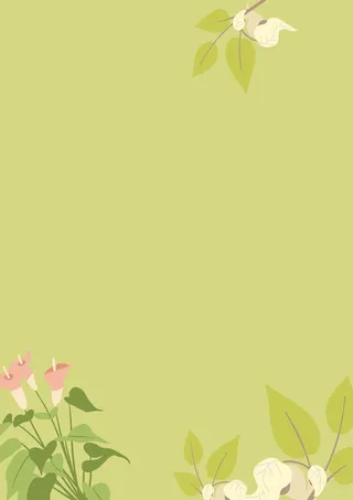 年绿色主题背景高清