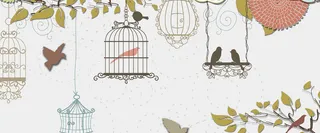 手绘清新背景图高清