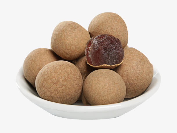 薄皮桂圆干素材免抠