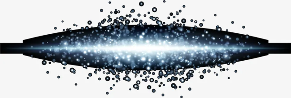 白色分散的光点免抠
