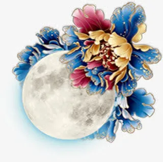 唯美圆月中秋节图片背景