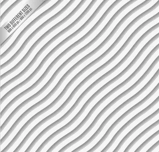 倾斜波浪矩形免抠